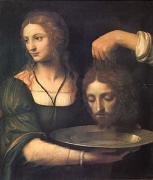 Bernadino Luini Salome Receiving the Head of John the Baptist (mk05) painting
